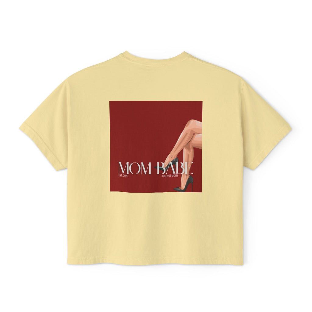 Mom Babe For Hot Moms - Black Heels Graphic Tee