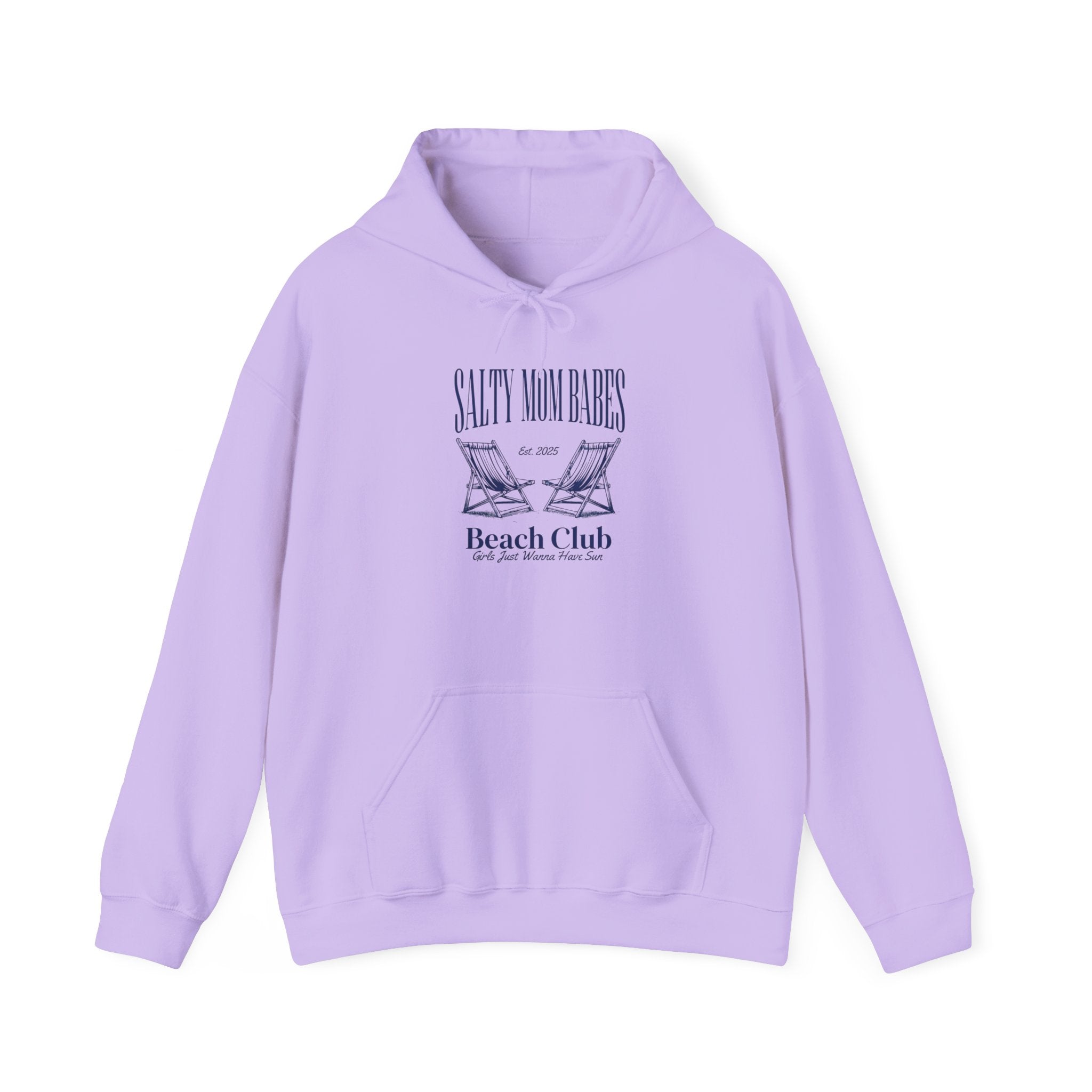 Salty Mom Babes Beach Club- Girls Just Wanna Have Sun Graphic Hoodie