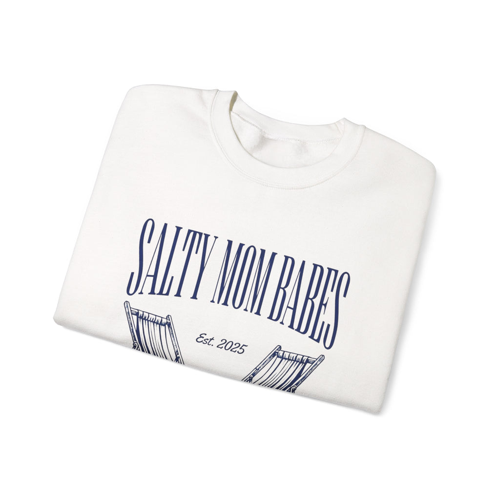 Salty Mom Babes Beach Club- Girls Just Wanna Have Sun Graphic Sweatshirt