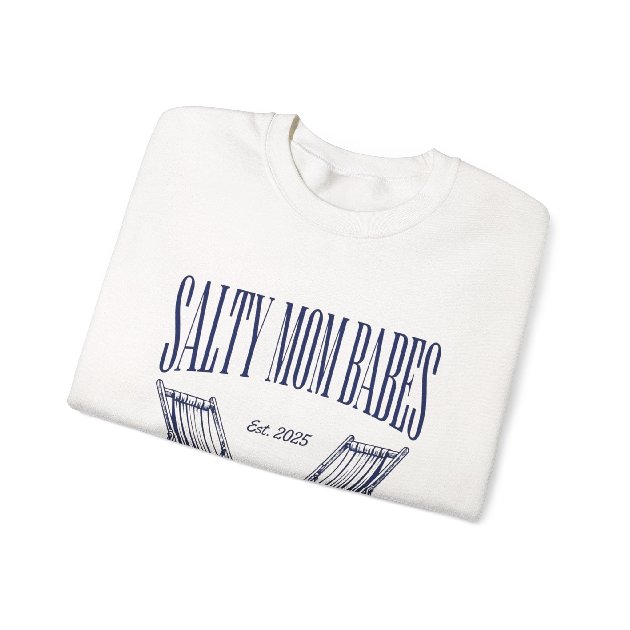 Salty Mom Babes Beach Club- Girls Just Wanna Have Sun Graphic Sweatshirt