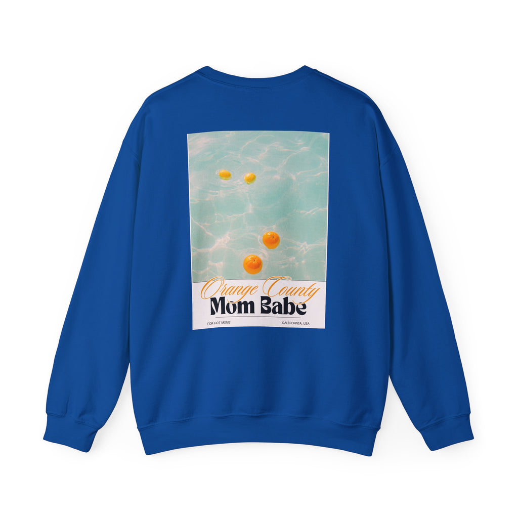 Orange County Mom Babe - Pool Graphic Sweatshirt