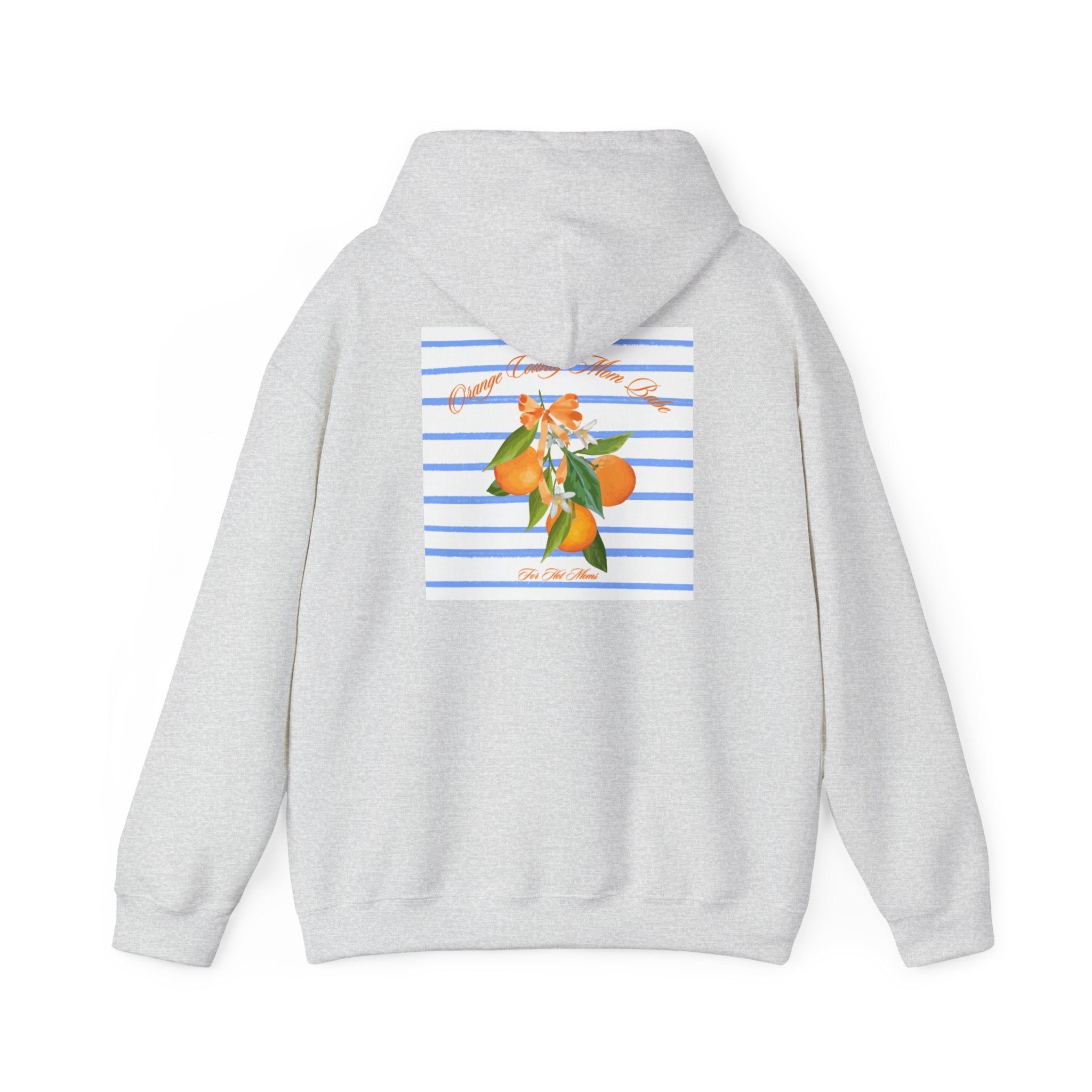 Orange County Mom Babe — Orange Blossom Graphic Hoodie