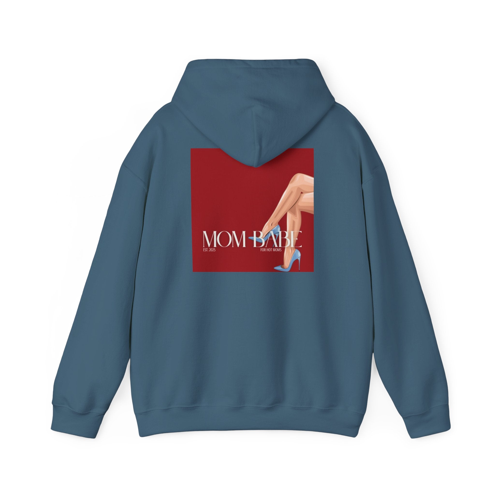 Mom Babe For Hot Moms - Blue Heels Graphic Hoodie