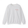 Mom Babe Cool Moms Club - Ruffled Heart Graphic Sweatshirt