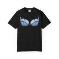 MILF Mom Babe - Lace Bra Tee Blue
