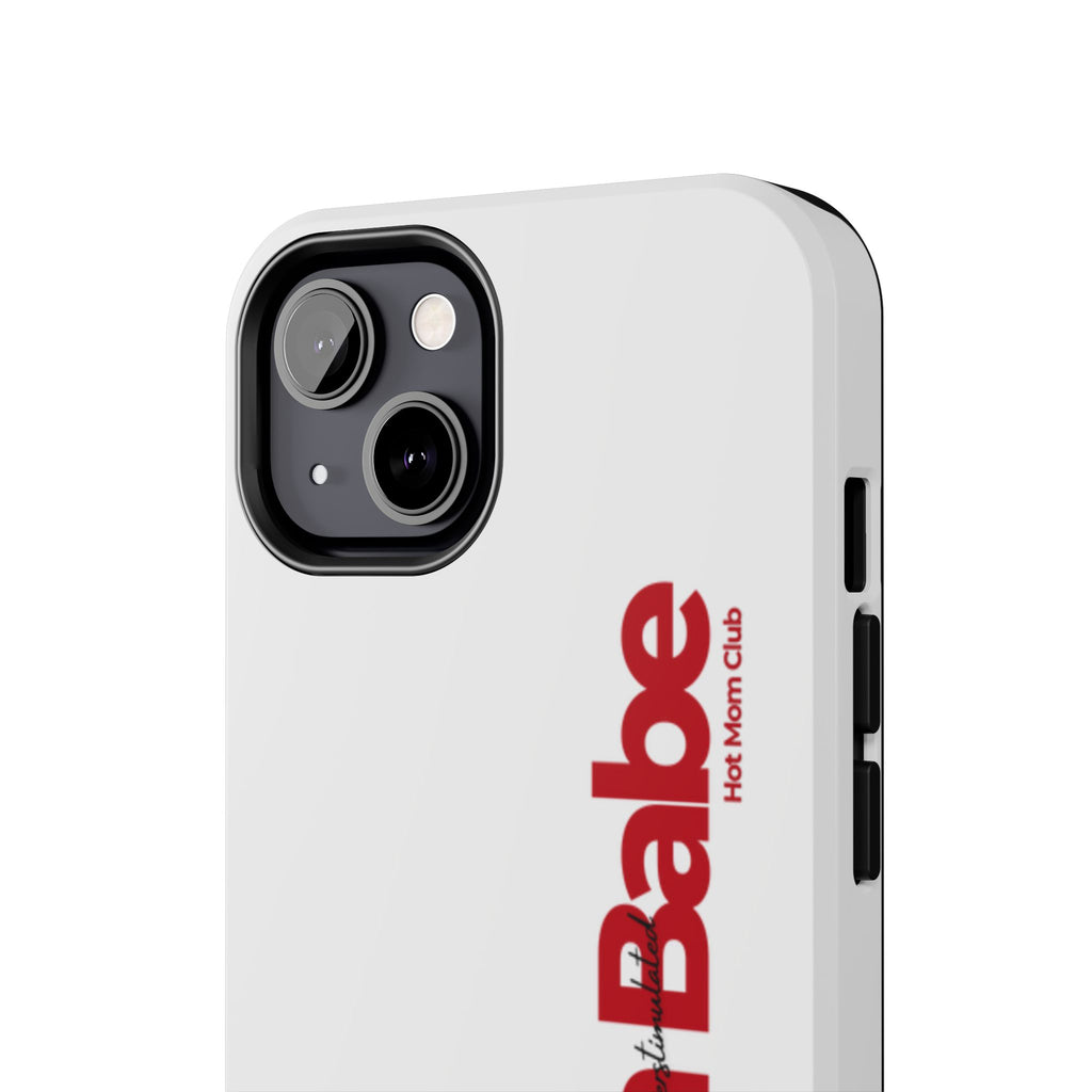 Overstimulated Mom Babe Tough Phone Case