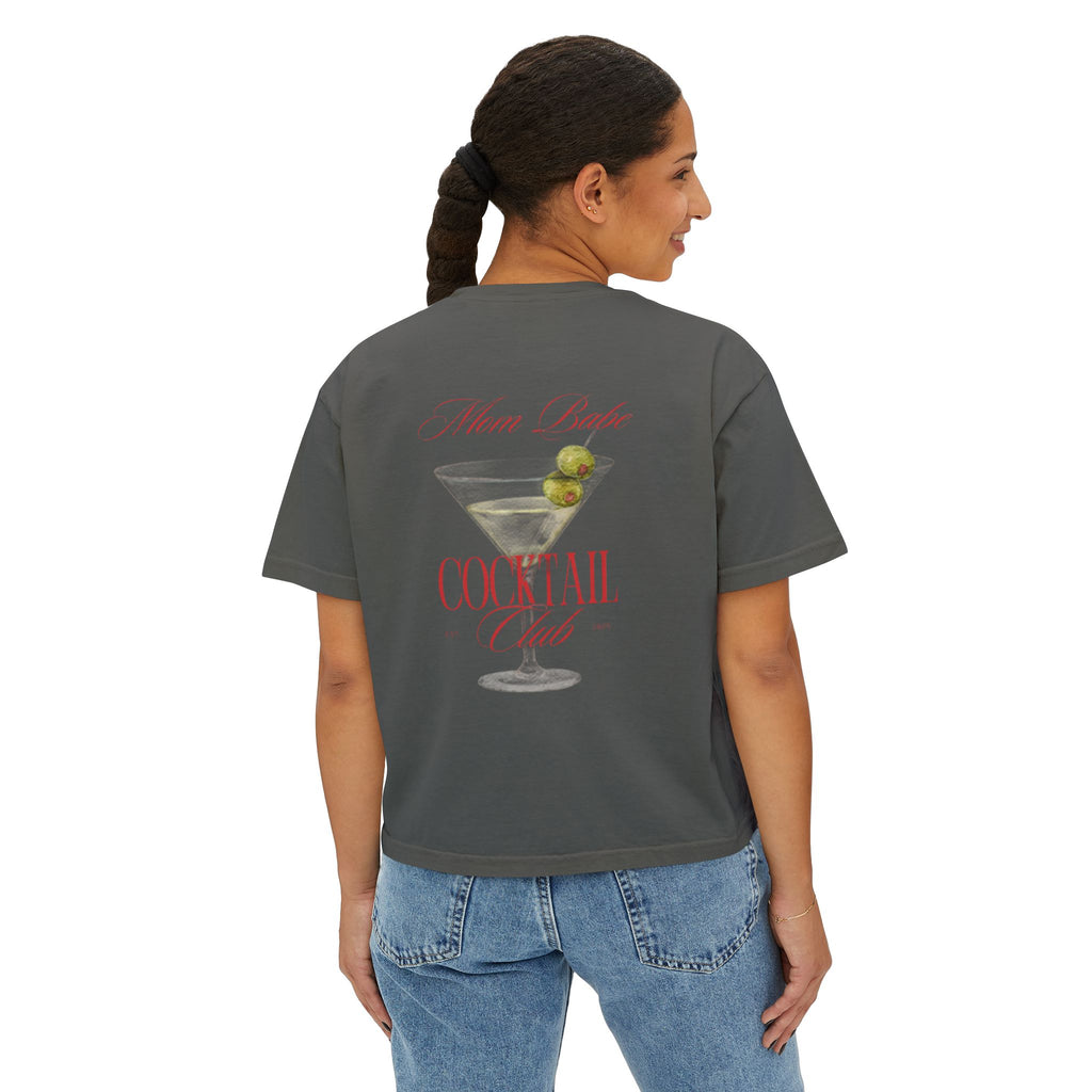 Mom Babe Cocktail Club - Martini Graphic Tee