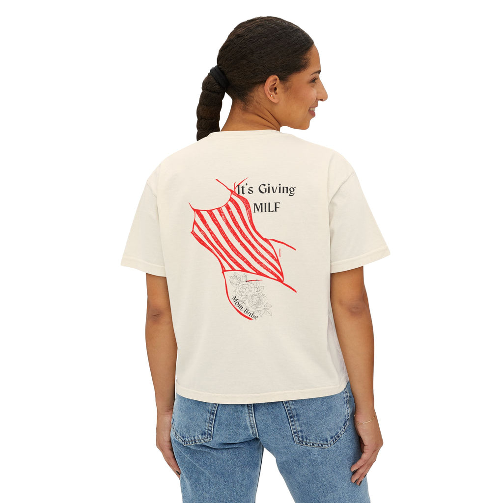 It's Giving MILF Mom Babe - Bathing Suit Graphic Tee