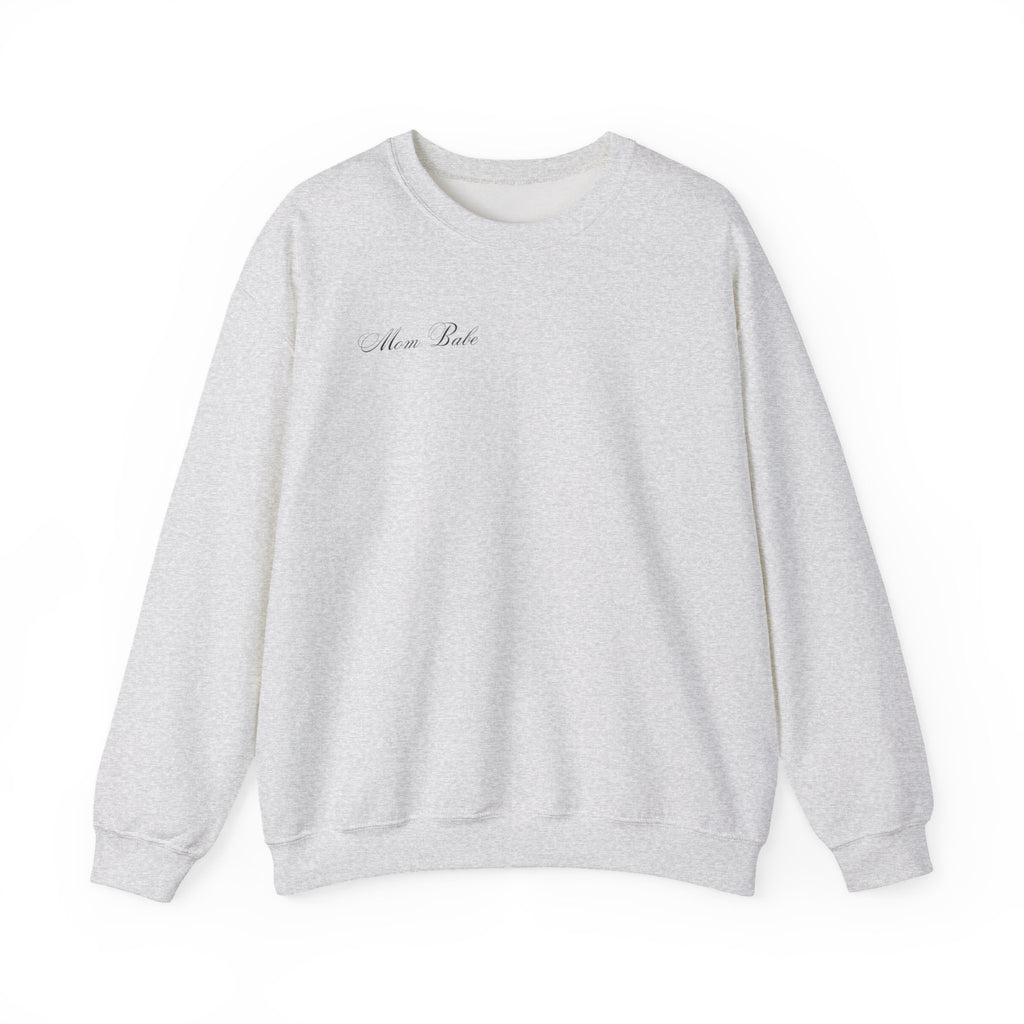 Caffeinated Mom Babe Club - Heart Spill Graphic Sweatshirt