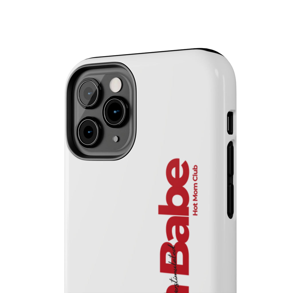 Overstimulated Mom Babe Tough Phone Case