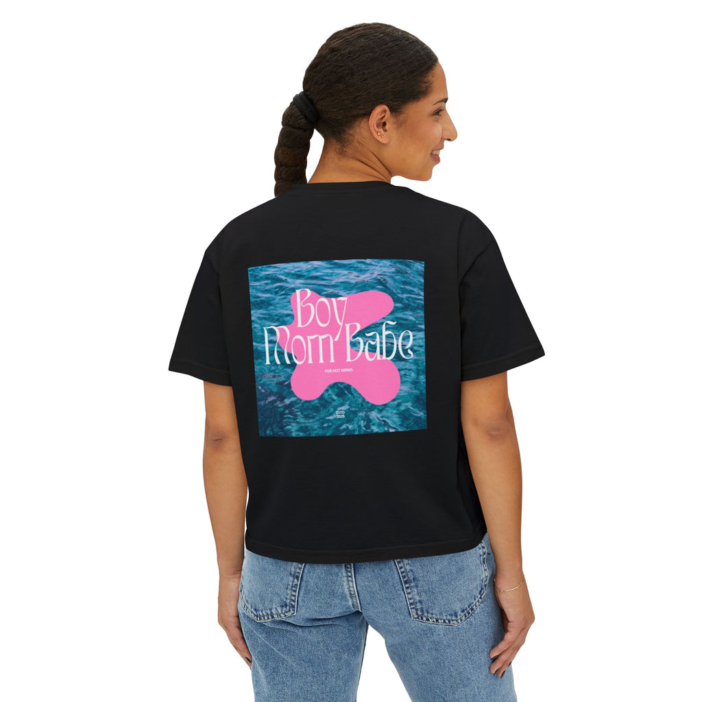 Boy Mom Babe — Water Graphic Tee
