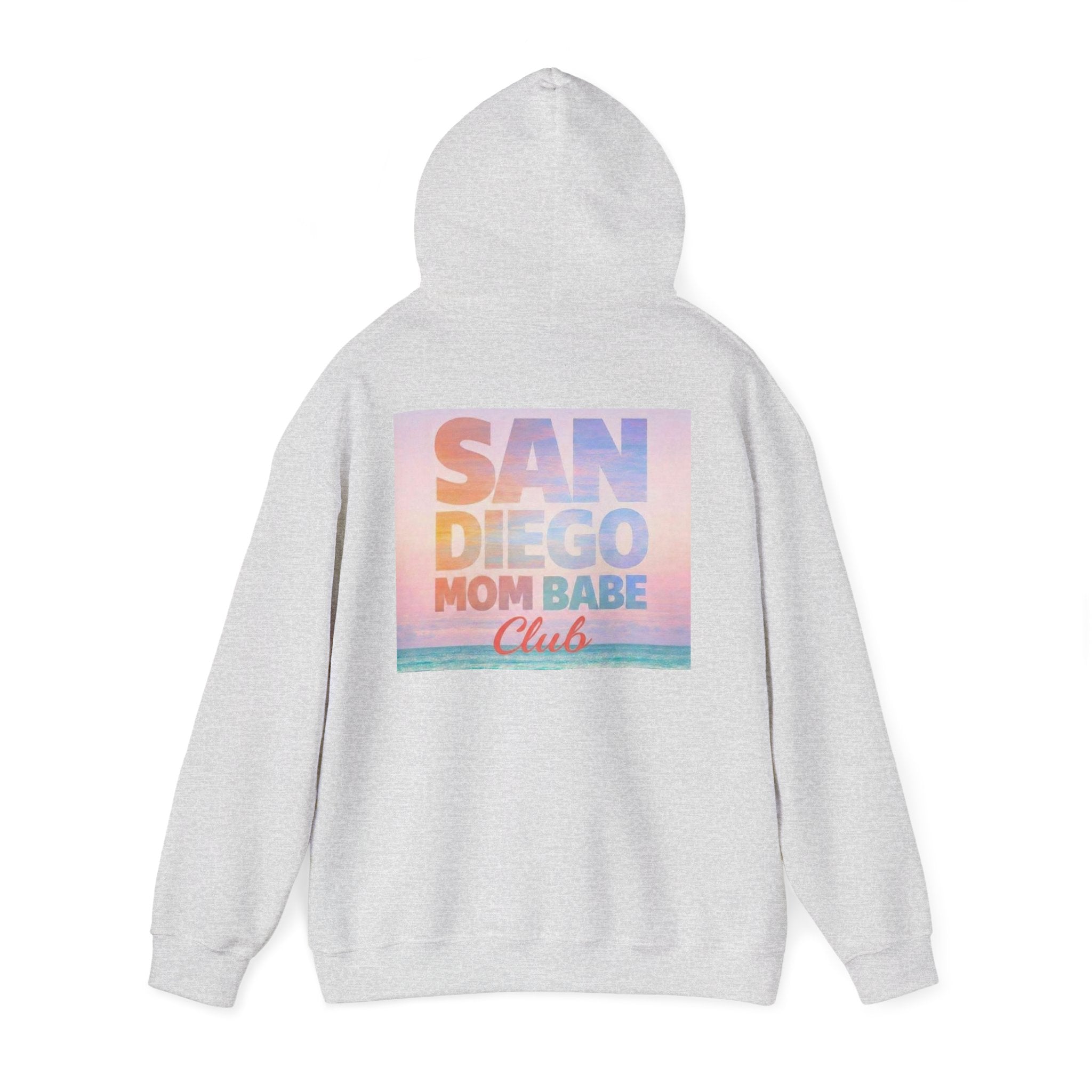 San Diego Mom Babe Club — Beach Graphic Hoodie