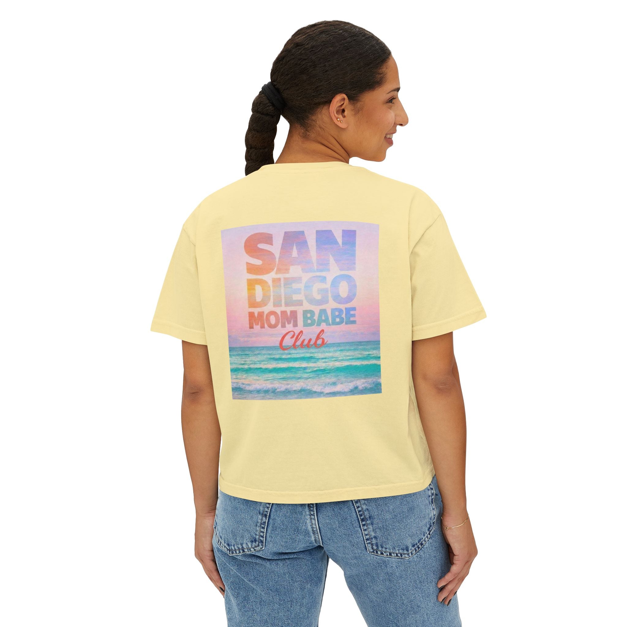 San Diego Mom Babe Club — Beach Graphic Tee