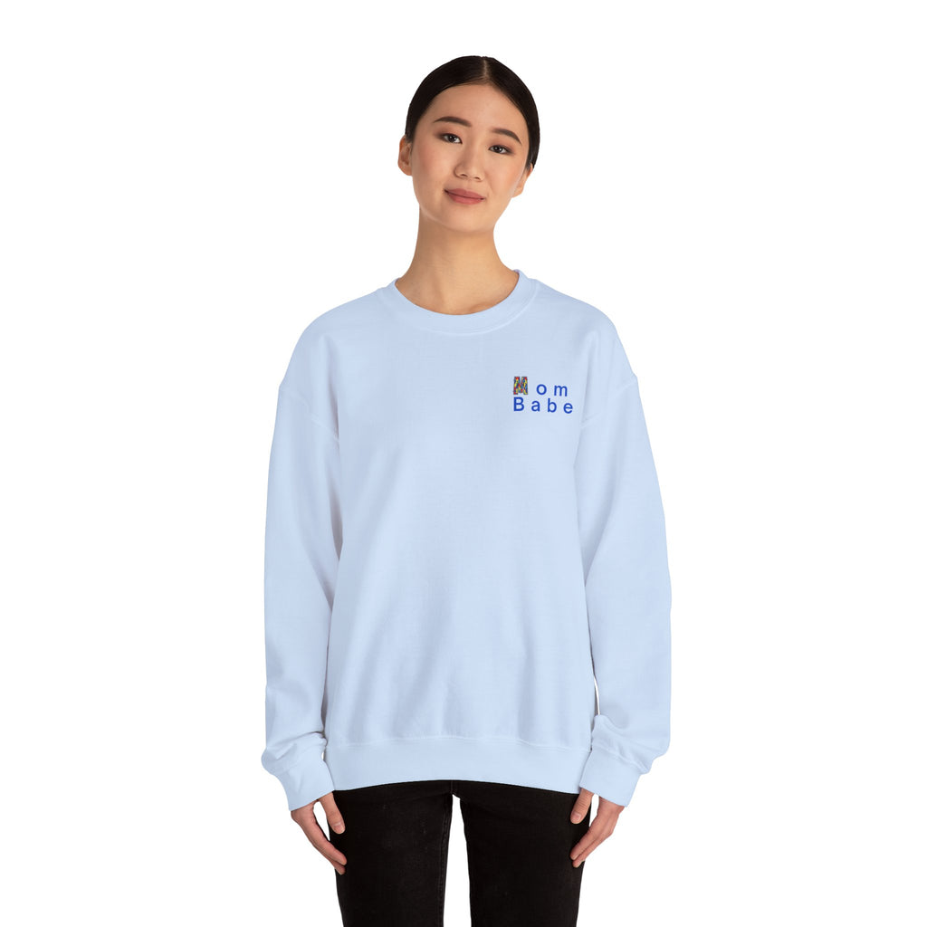 Mom Babe Autism Advocate - Graphic Sweatshirt