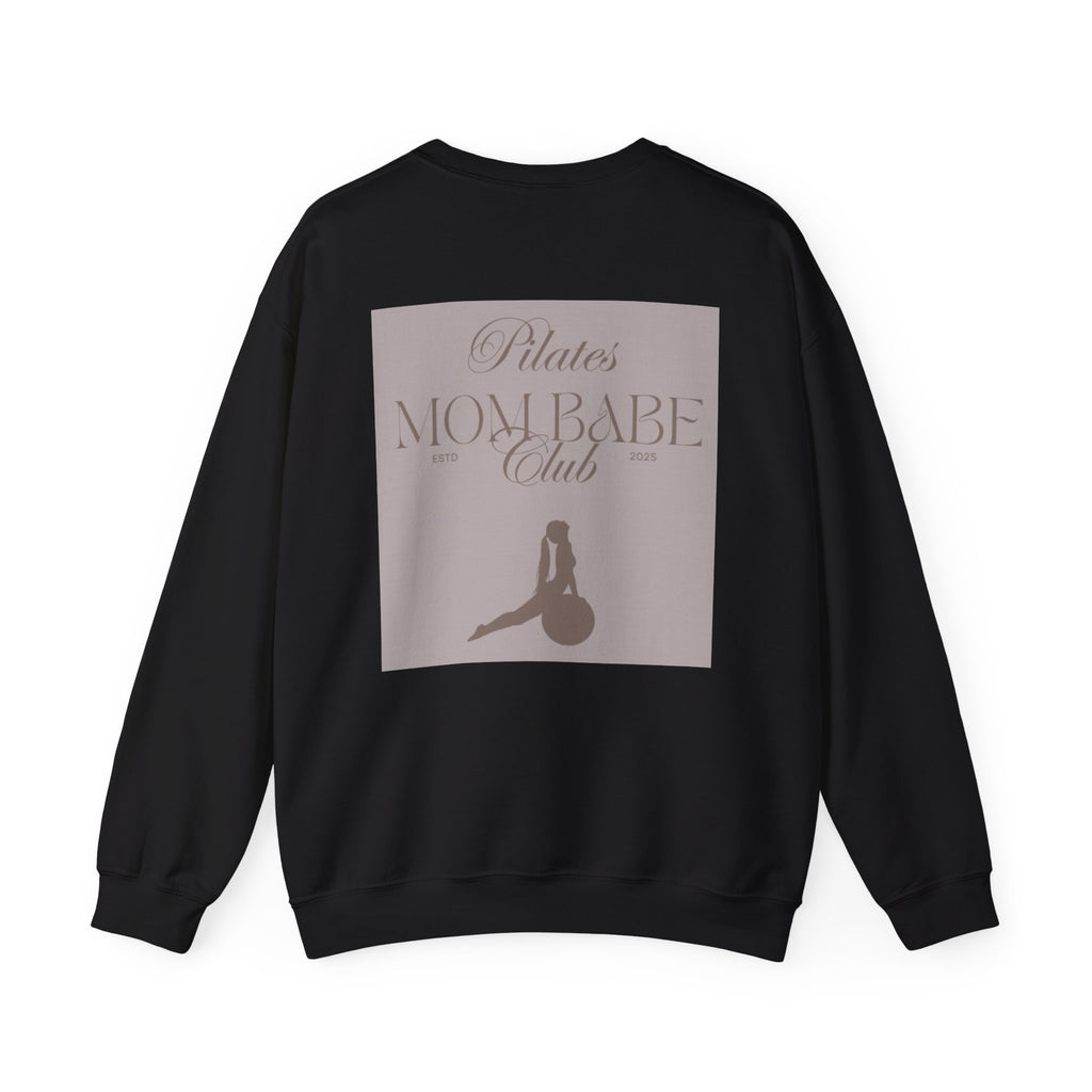 Pilates Mom Babe Club — Workout Graphic Sweatshirt