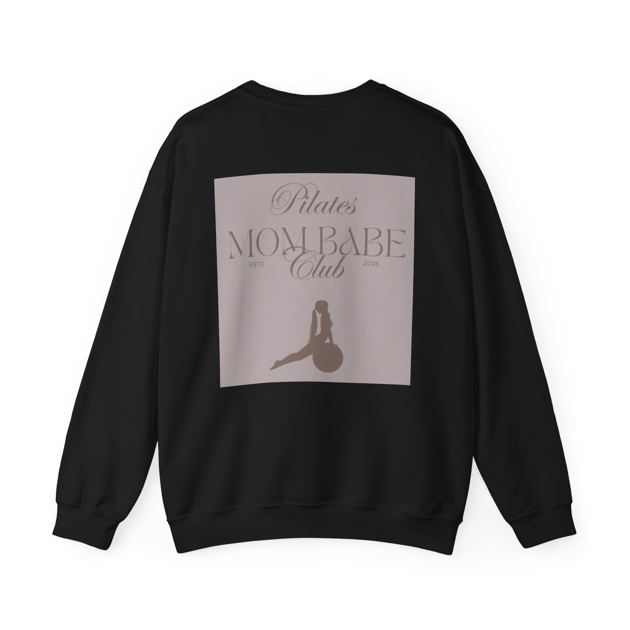 Pilates Mom Babe Club — Workout Graphic Sweatshirt