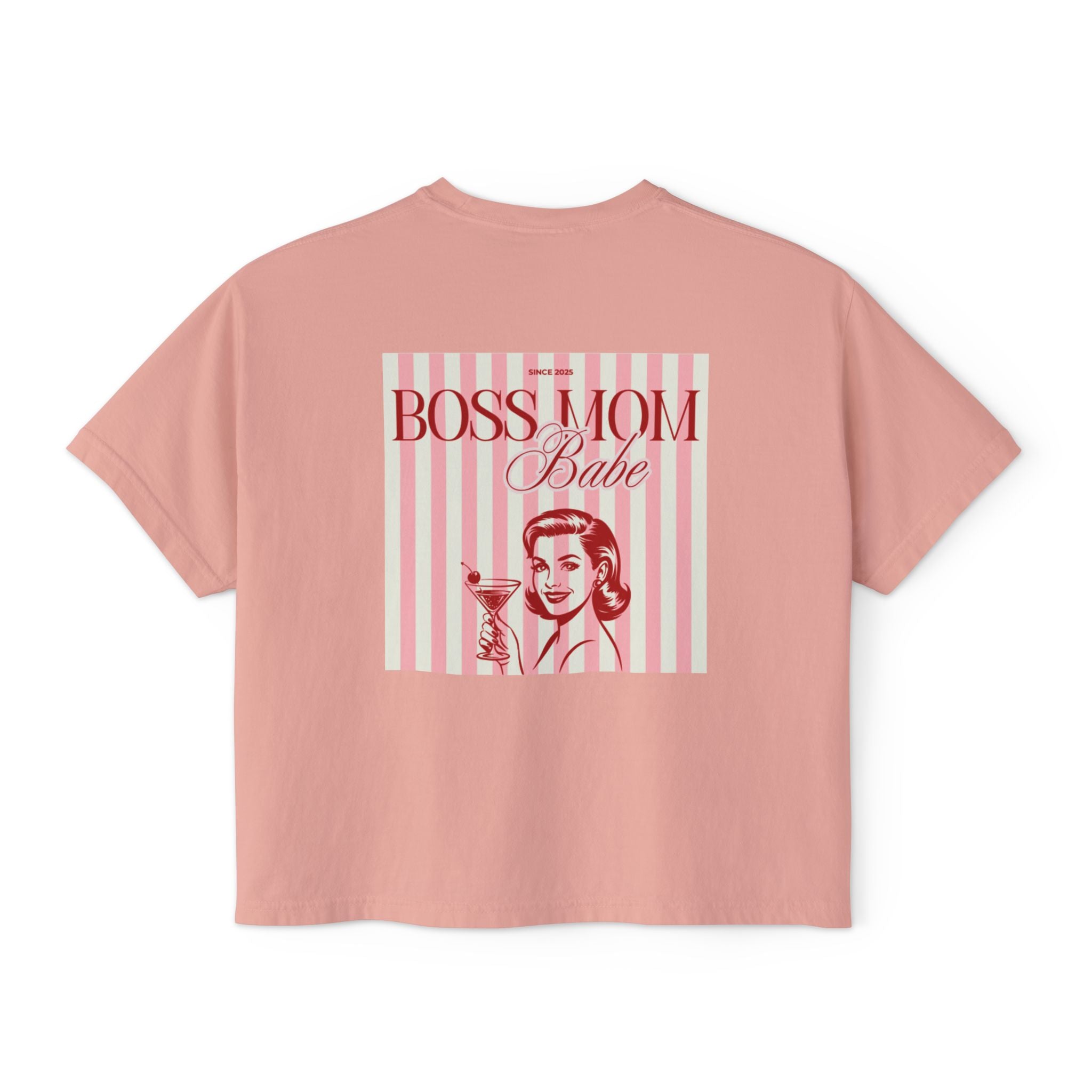 Boss Mom Babe — Vintage Retro Graphic Tee