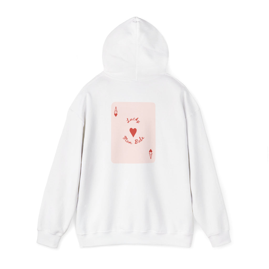 Lucky Mom Babe - Graphic Hoodie