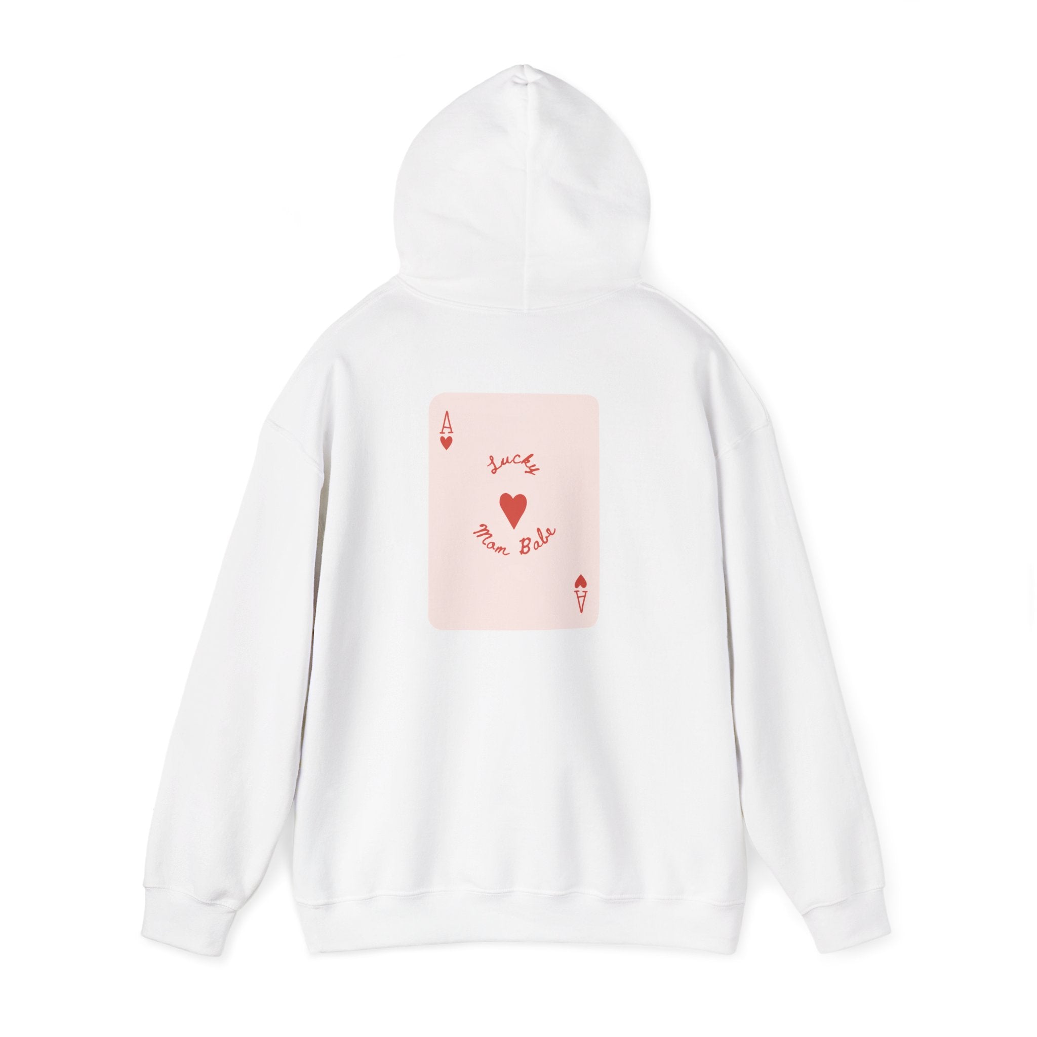 Lucky Mom Babe - Graphic Hoodie