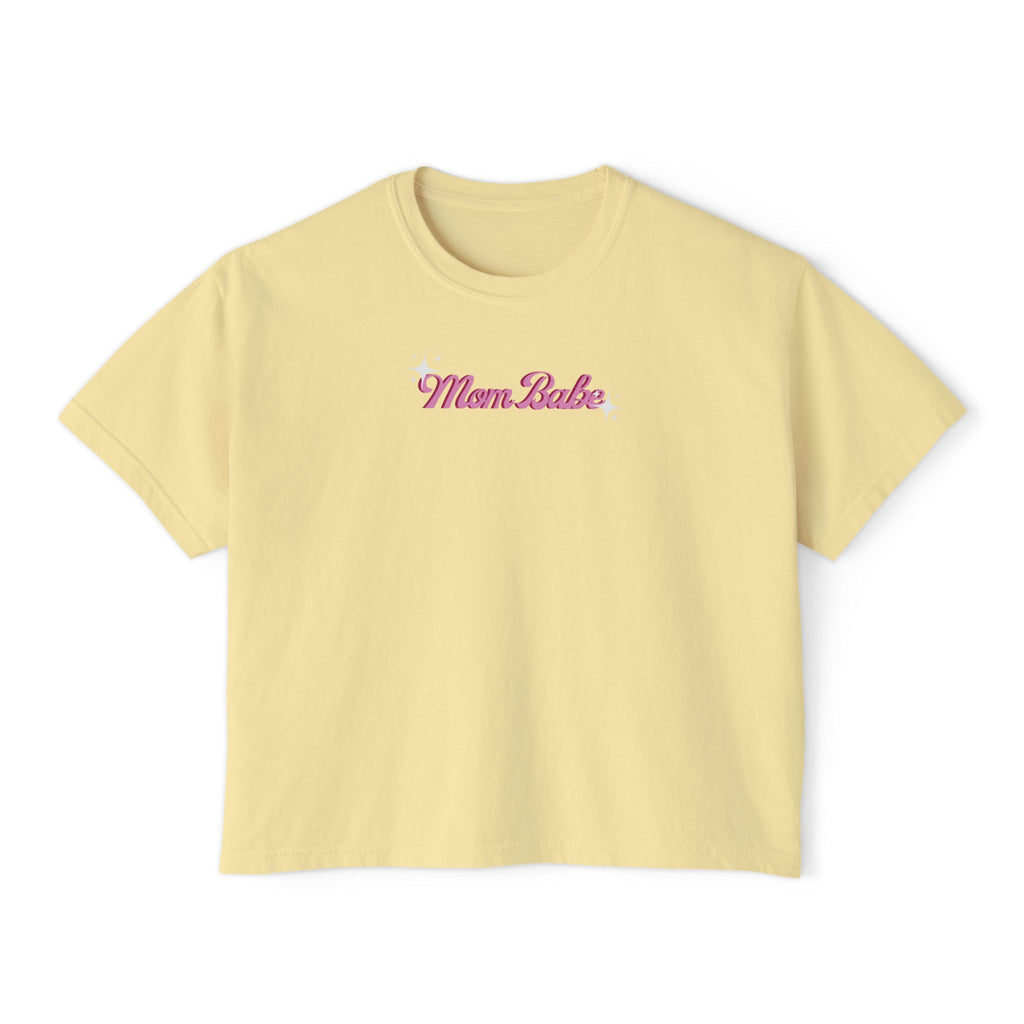 Mom Babe Club - For Hot Moms —  Pink Graphic Tee