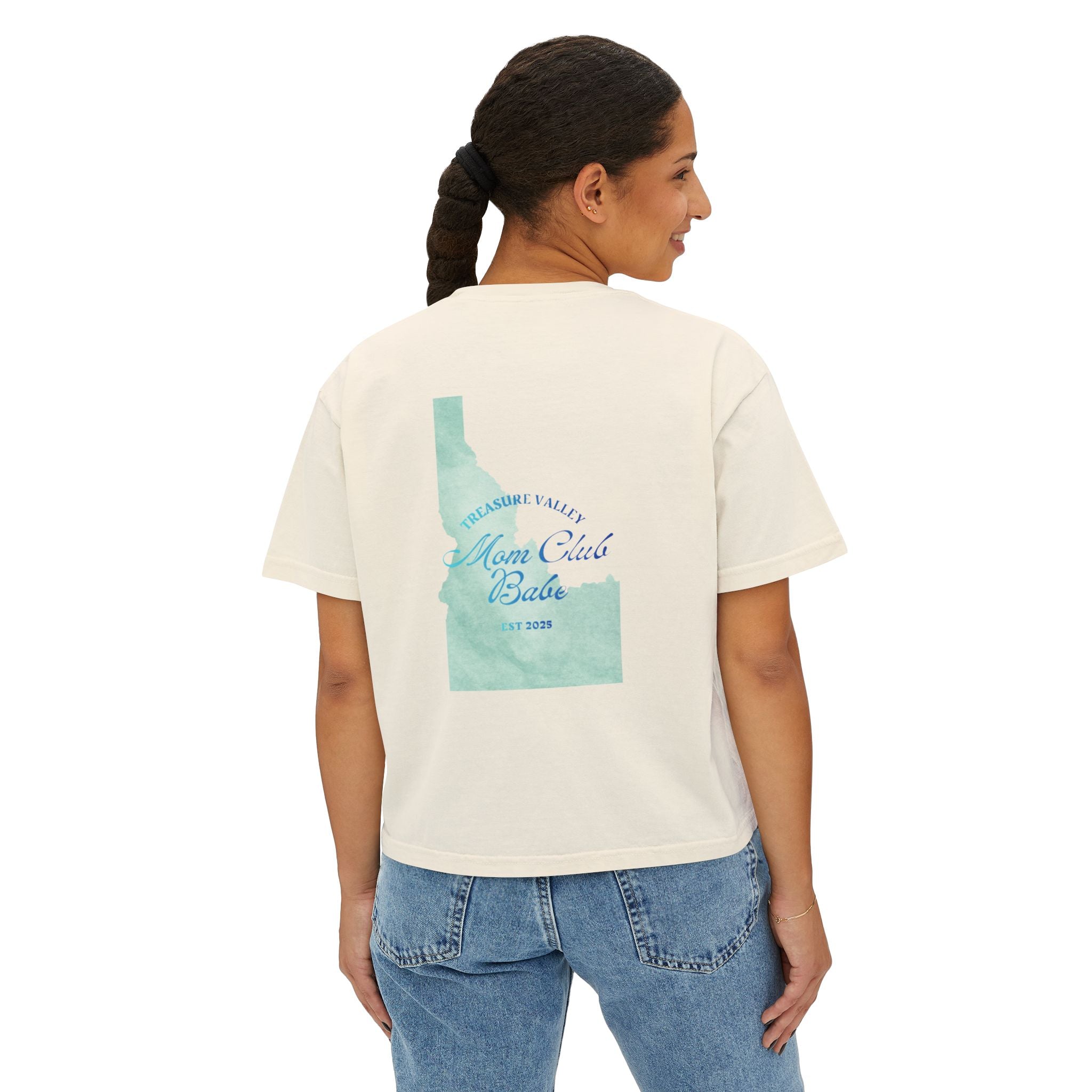 Treasure Valley Mom Club Babe  — Idaho Graphic Tee