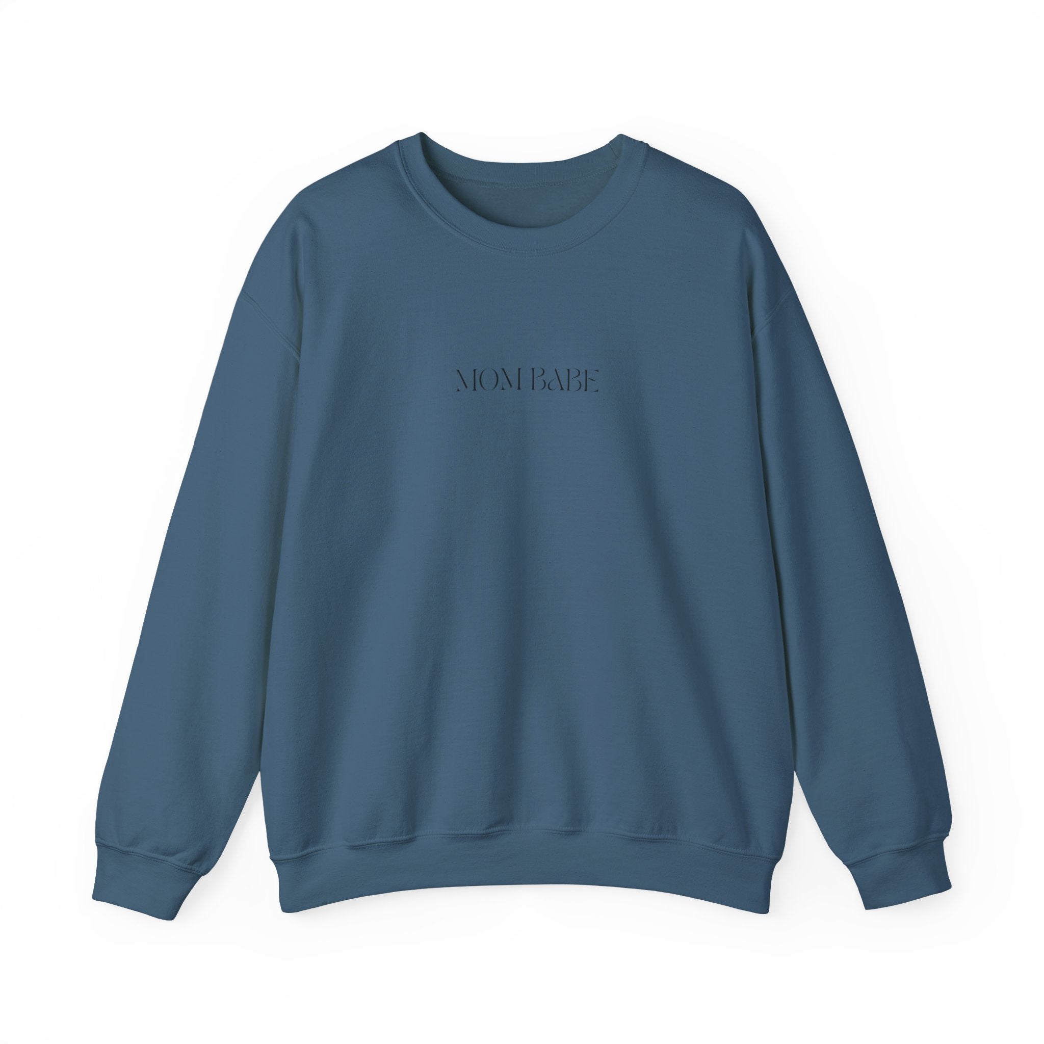 Pilates Mom Babe Club — Workout Graphic Sweatshirt (Black Print)