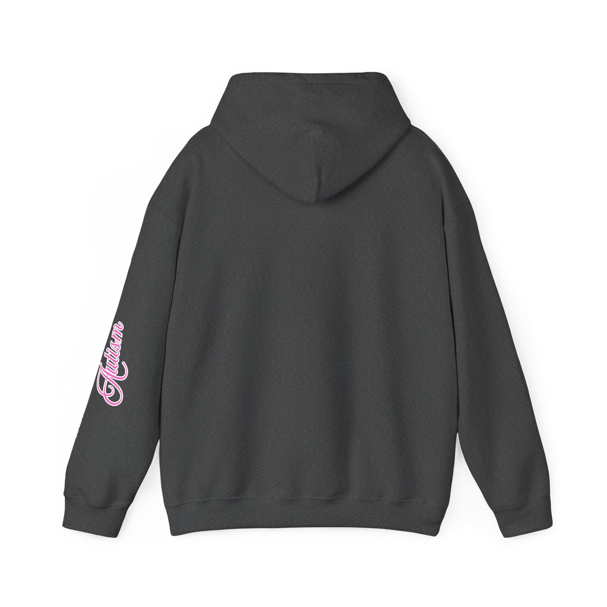 Autism Awareness and Acceptance — Stitched Heart Hoodie