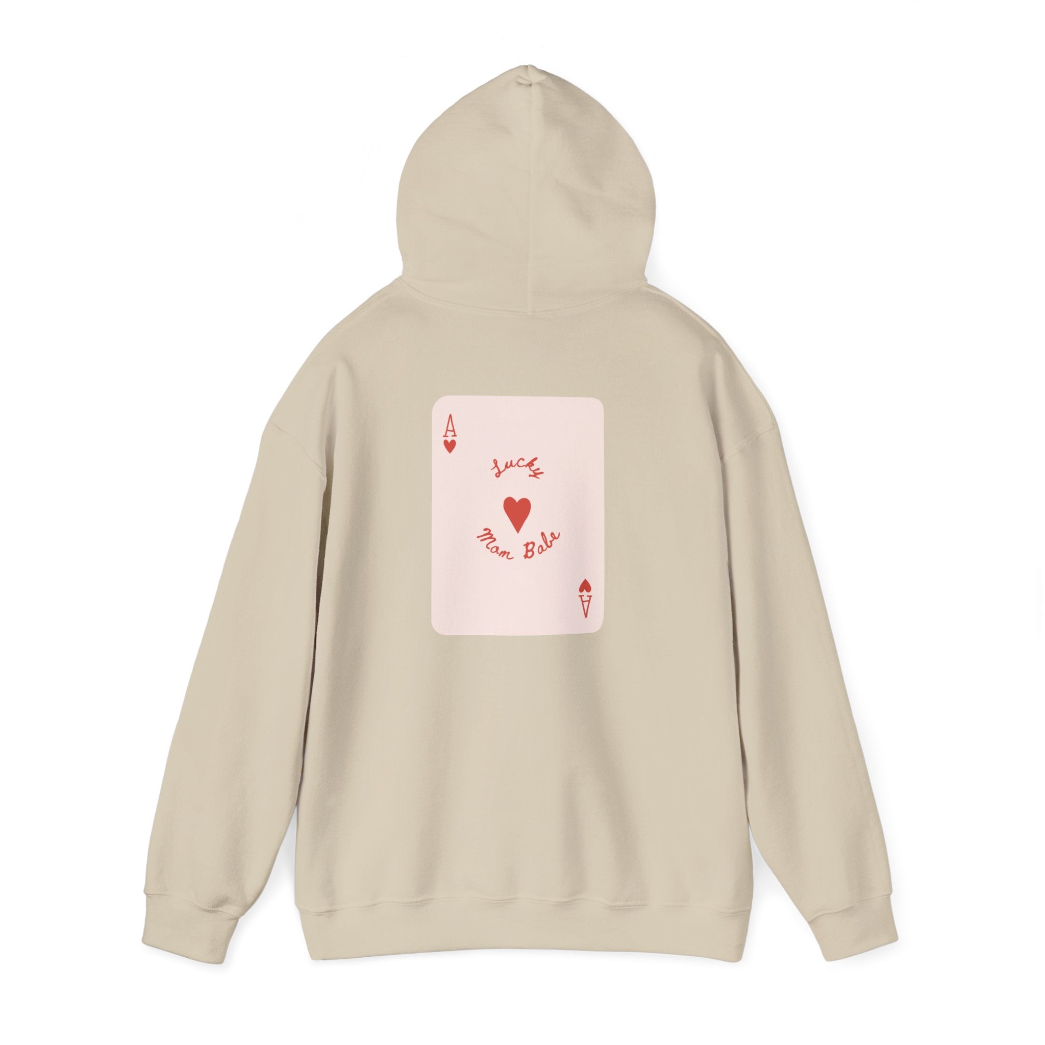 Lucky Mom Babe - Graphic Hoodie