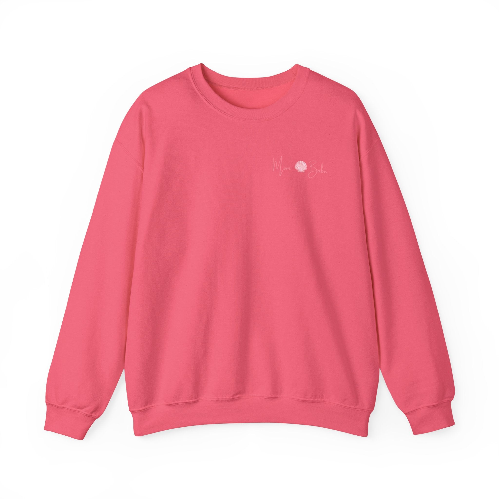 Beach Mom Babe - Pastel Shell Graphic Sweatshirt