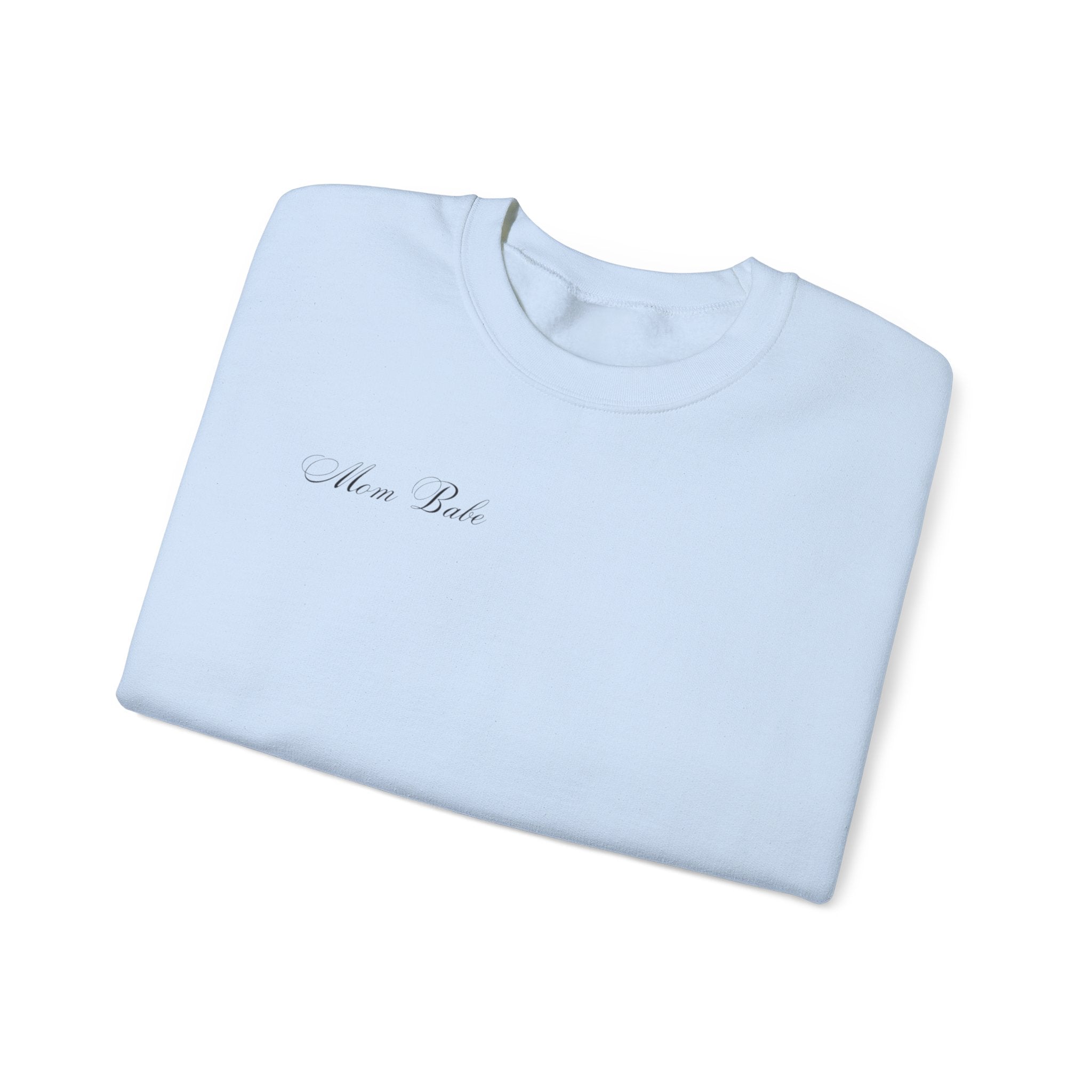Caffeinated Mom Babe Club - Heart Spill Graphic Sweatshirt