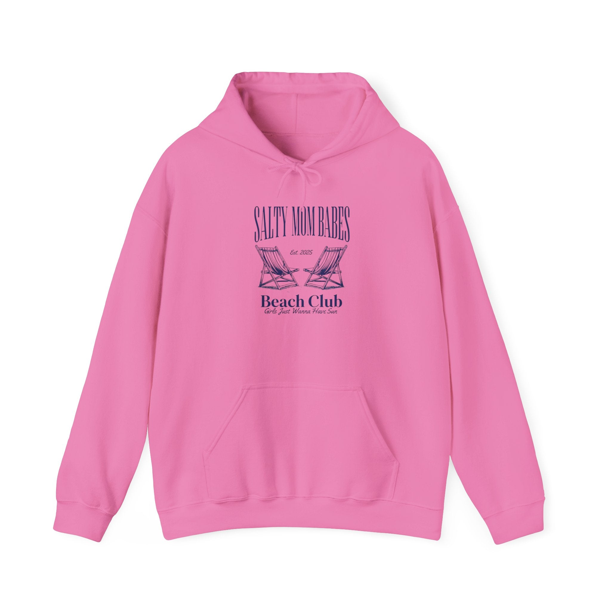 Salty Mom Babes Beach Club- Girls Just Wanna Have Sun Graphic Hoodie