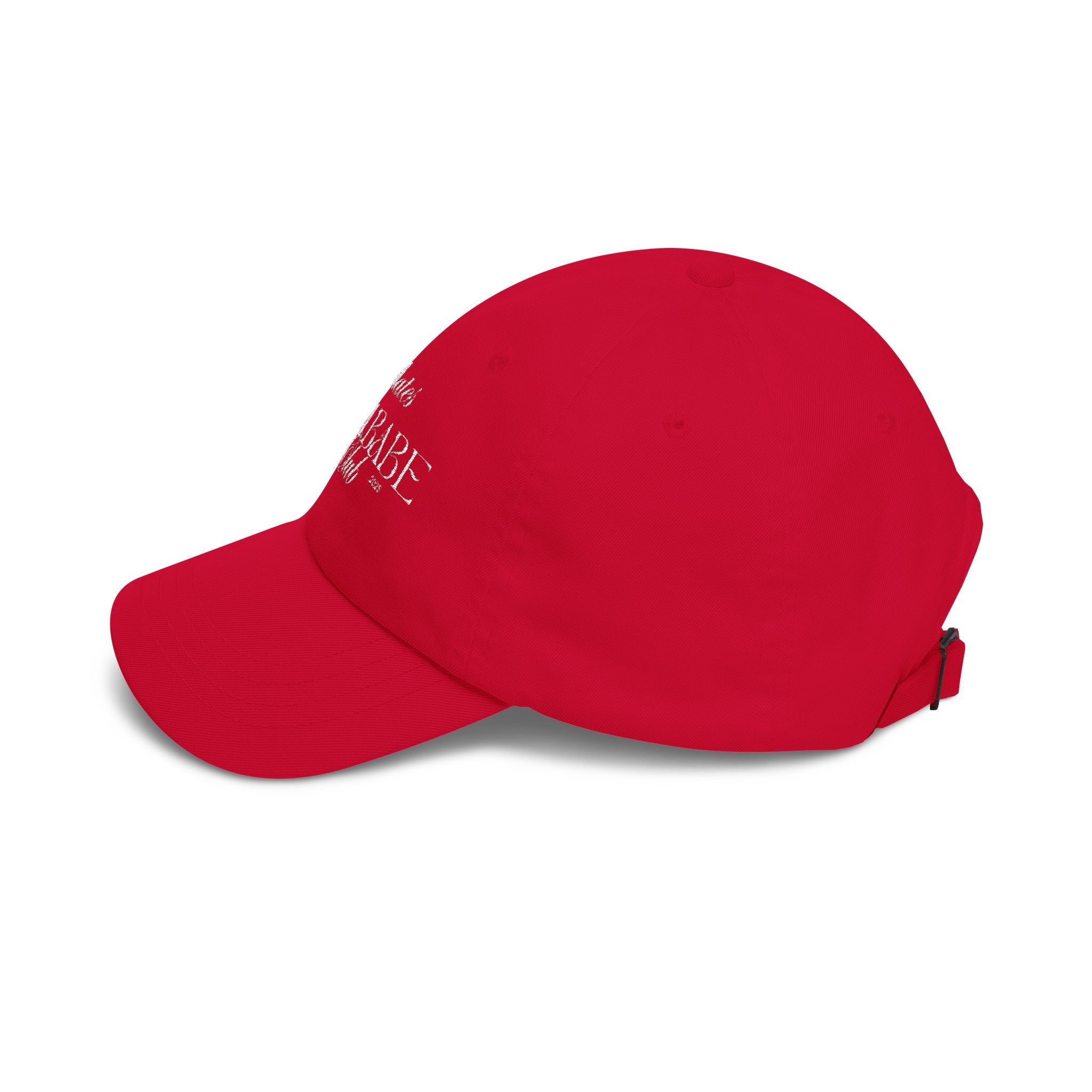 Pilates Mom Babe Club — White Embroidered Cap