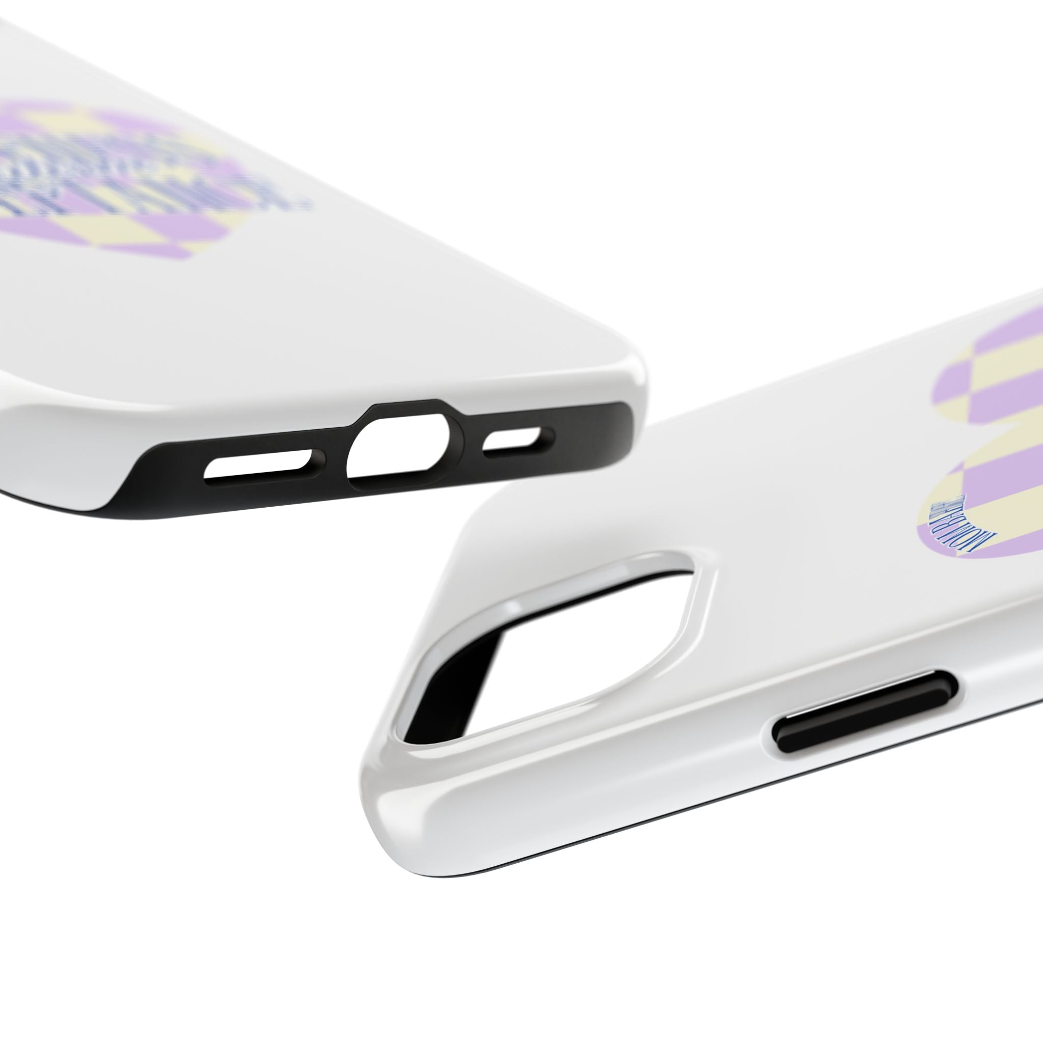 Autism Awareness and Acceptance — Checkered Heart Phone Case