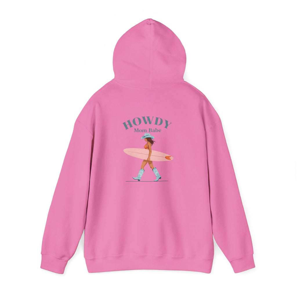 Howdy Mom Babe — Surf Girl Graphic Hoodie