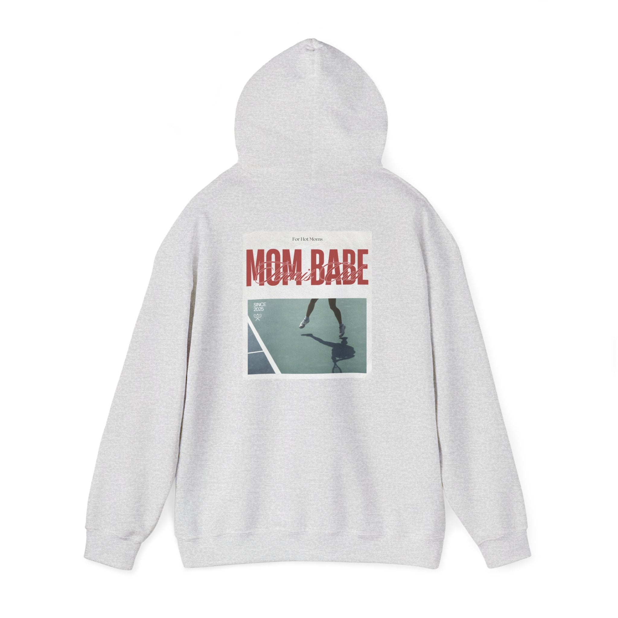 Mom Babe Tennis Club - Graphic Hoodie