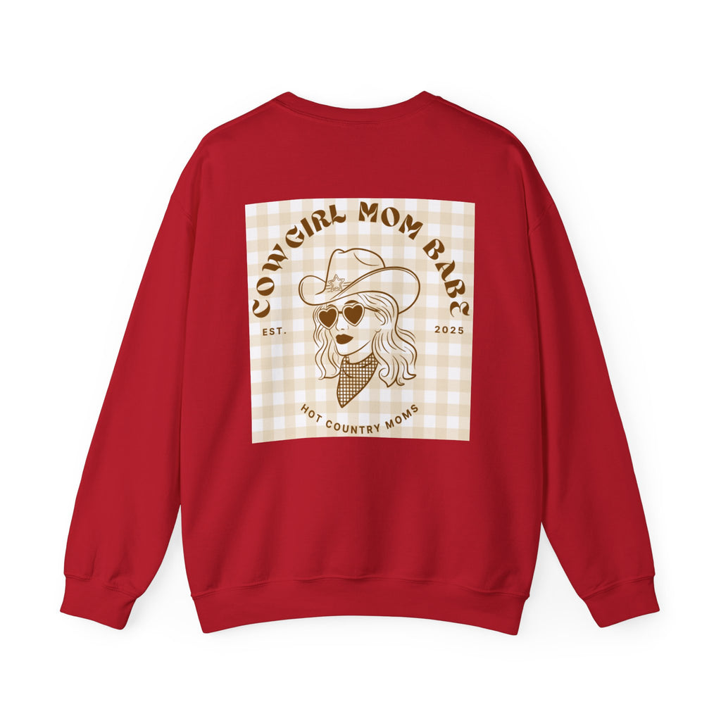 Cowgirl Mom Babe - Country Graphic Sweatshirt