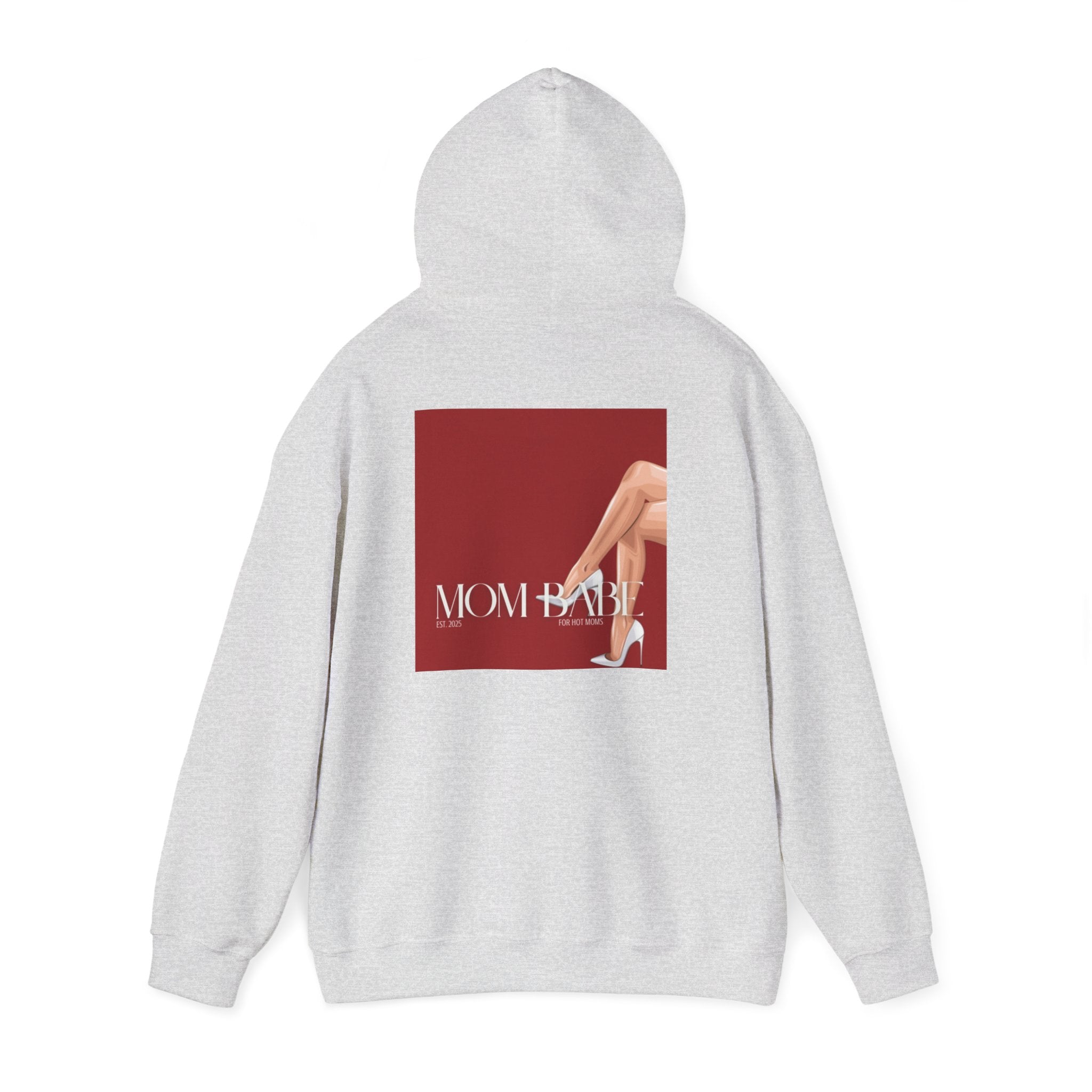 Mom Babe For Hot Moms - White Heels Graphic Hoodie