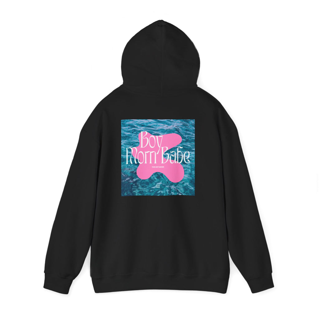 Boy Mom Babe — Water Graphic Hoodie
