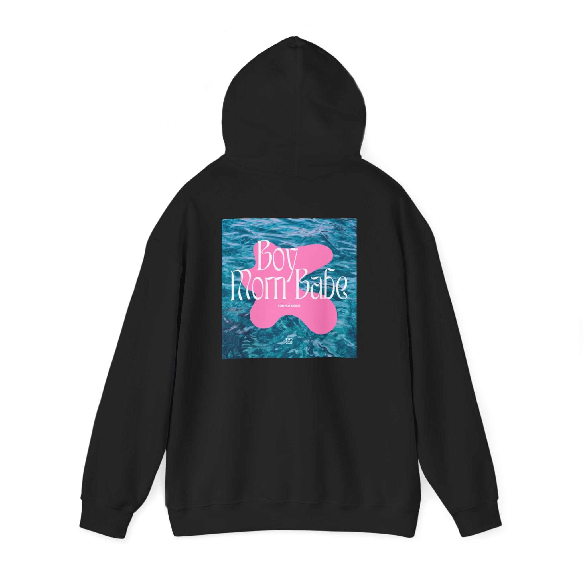 Boy Mom Babe — Water Graphic Hoodie
