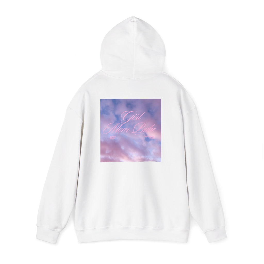 Girl Mom Babe - Cloudy Graphic Hoodie