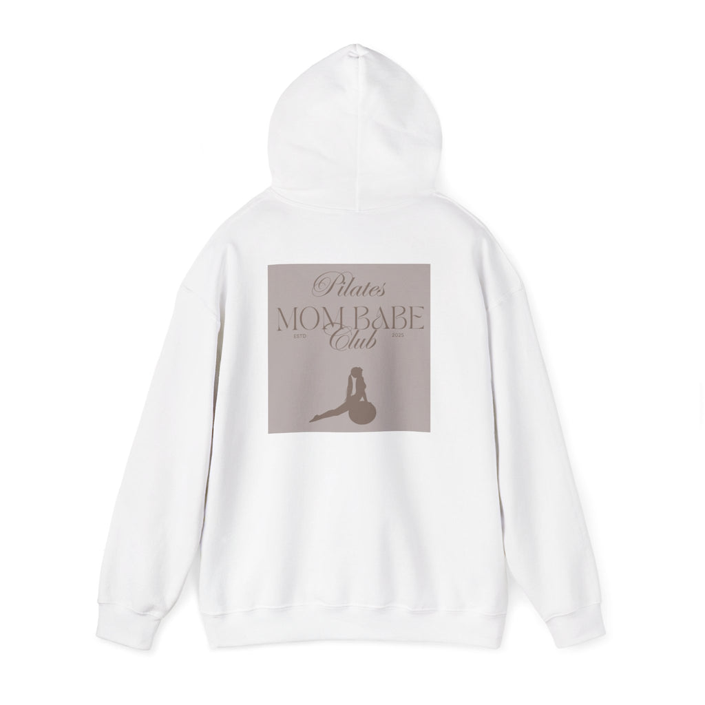 Pilates Mom Babe Club — Workout Graphic Hoodie
