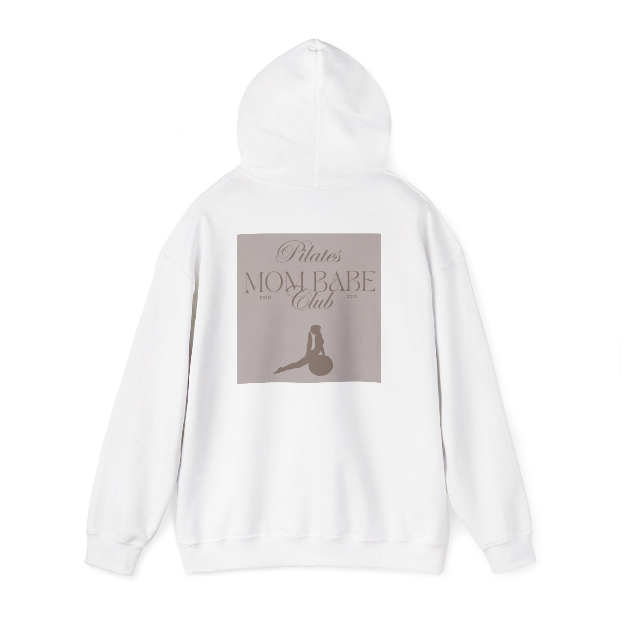 Pilates Mom Babe Club — Workout Graphic Hoodie