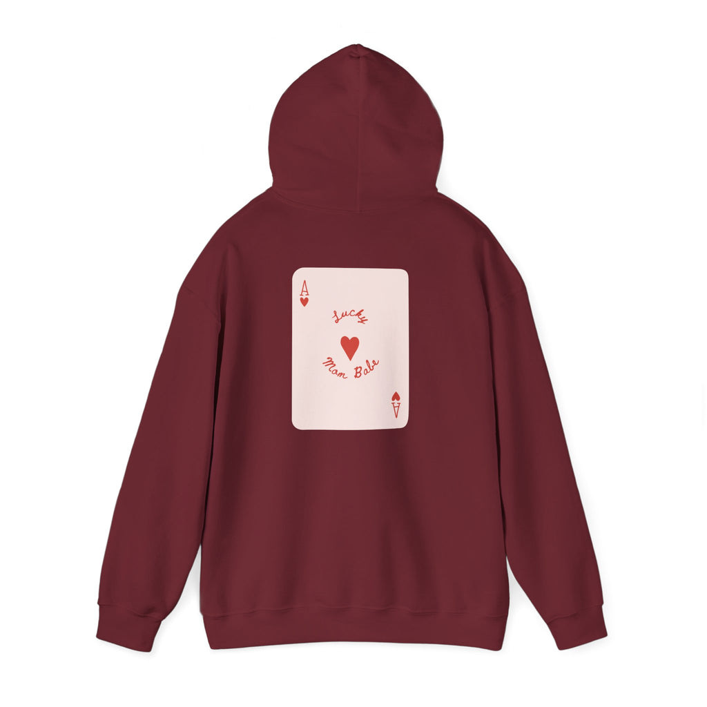 Lucky Mom Babe - Graphic Hoodie