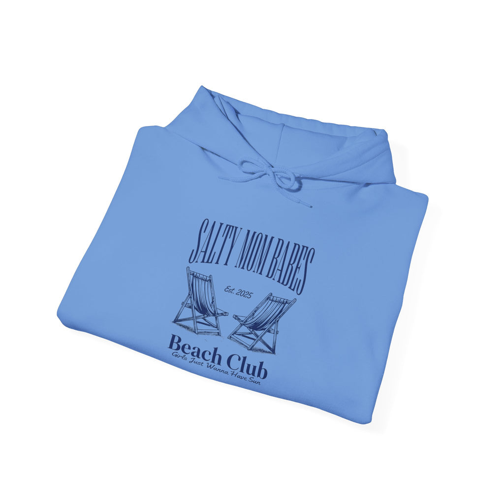 Salty Mom Babes Beach Club- Girls Just Wanna Have Sun Graphic Hoodie