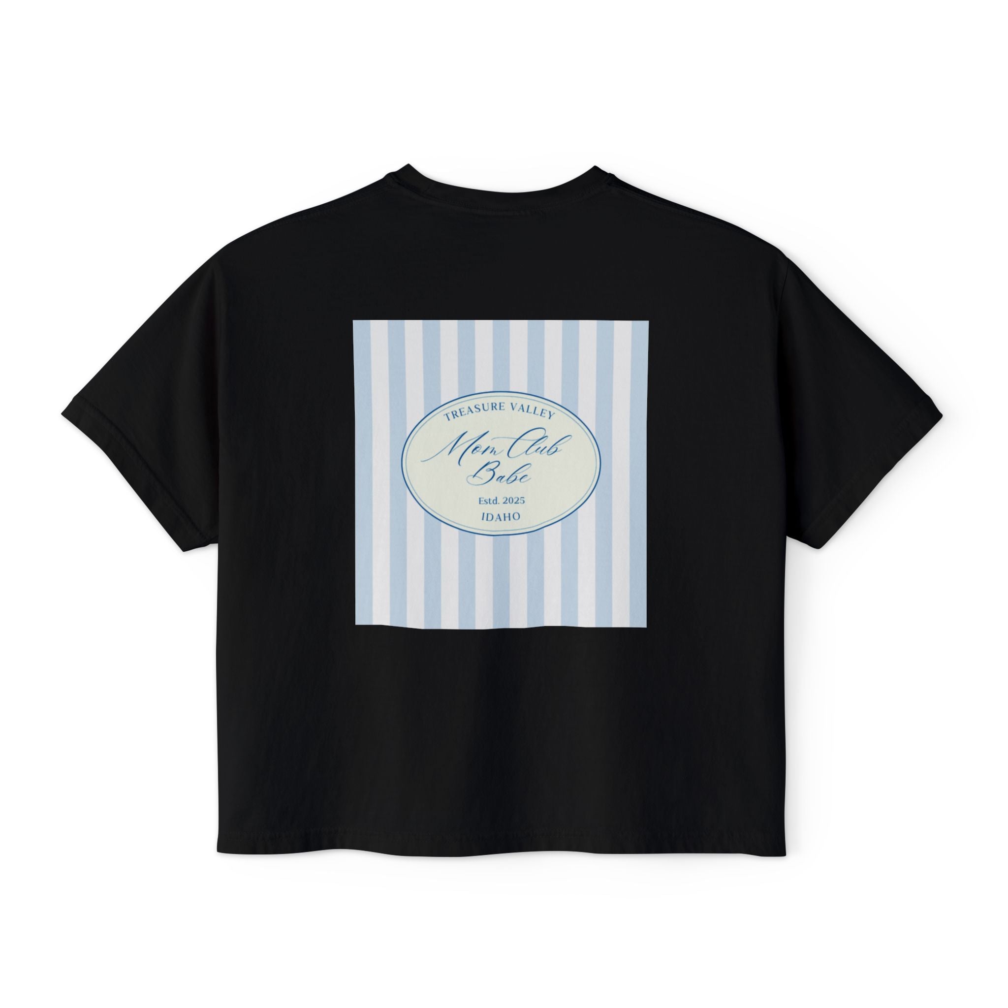 Treasure Valley Mom Club - Striped Graphic Tee
