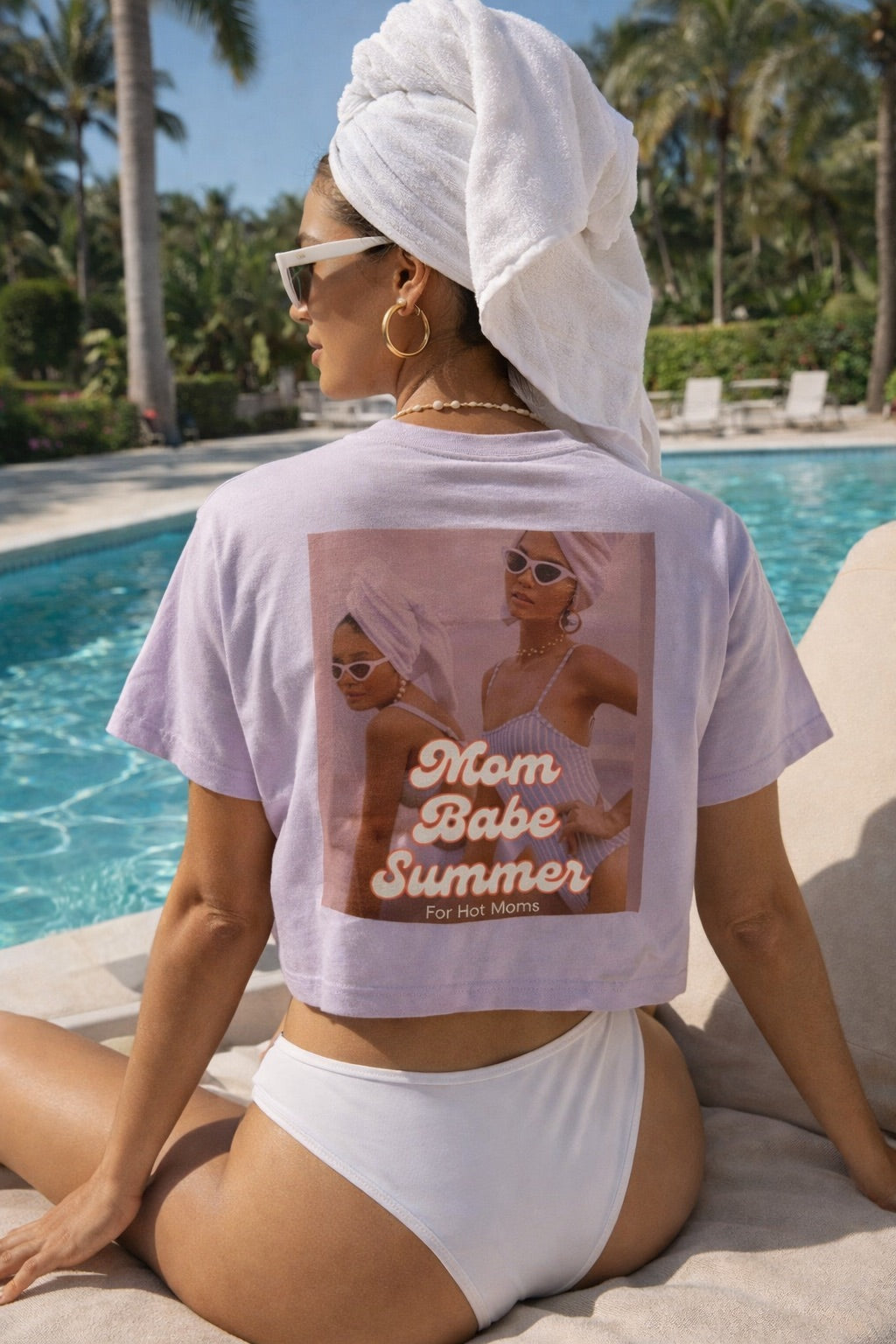 Mom Babe Summer For Hot Moms - Graphic Tee