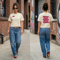 Moms Just Wanna Have Funds Mom Babe — Graphic Tee